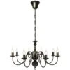 Lampadario Stile Antico Metallo Nero Lampadine 8 X E14 13 Lampadario Stile Antico Metallo Nero Lampadine 8 X E14 -Garden Home lampadario stile antico metallo nero lampadine 8 x e14