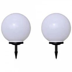 Lampade Da Sentiero 2 Pz LED 40 Cm Con Picchetto