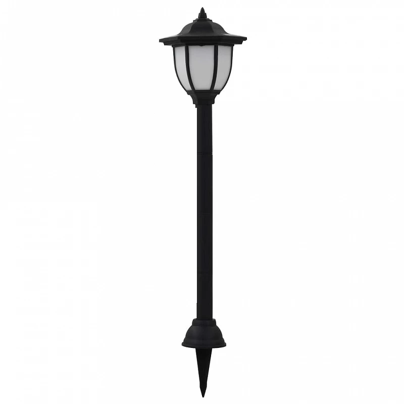 Lampade Solari Da Esterni 6 Pz A LED Nero 3 Lampade Solari Da Esterni 6 Pz A LED Nero - immagine 3