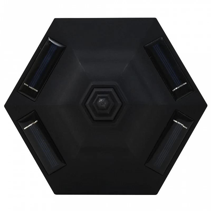 Lampade Solari Da Esterni 6 Pz A LED Nero 8 Lampade Solari Da Esterni 6 Pz A LED Nero - immagine 8