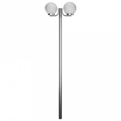 Lampione Da Giardino Con 2 Lampade 220 Cm 8 Lampione Da Giardino Con 2 Lampade 220 Cm -Garden Home lampione da giardino con 2 lampade 220 cm 2