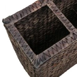 Letti Rialzati Da Giardino Con 4 Vasi In Giacinto Marrone -Garden Home letti rialzati da giardino con 4 vasi in giacinto marrone 5