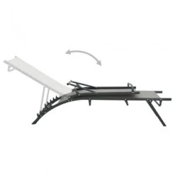 Lettini Prendisole 2 Pz In Textilene E Acciaio -Garden Home lettini prendisole 2 pz in textilene e acciaio 3