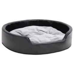 Lettino Per Cani Nero E Grigio 79x70x19 Cm Peluche E Similpelle 9 Lettino Per Cani Nero E Grigio 79x70x19 Cm Peluche E Similpelle -Garden Home lettino per cani nero e grigio 79x70x19 cm peluche e similpelle 1