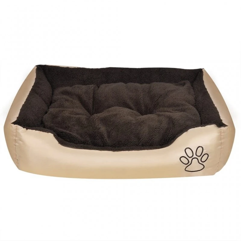 Letto Caldo Per Cani Con Cuscino Imbottito XL 3 Letto Caldo Per Cani Con Cuscino Imbottito XL - immagine 3