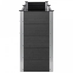 Letto Rialzato Da Giardino 250x100x91 Cm In WPC Grigio 9 Letto Rialzato Da Giardino 250x100x91 Cm In WPC Grigio -Garden Home letto rialzato da giardino 250x100x91 cm in wpc grigio 3