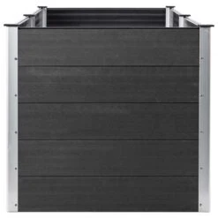 Letto Rialzato Da Giardino 250x50x91 Cm In WPC Grigio 9 Letto Rialzato Da Giardino 250x50x91 Cm In WPC Grigio -Garden Home letto rialzato da giardino 250x50x91 cm in wpc grigio 3