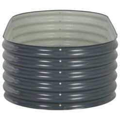 Letto Rialzato Giardino 160x80x44 Cm In Acciaio Zincato Grigio 10 Letto Rialzato Giardino 160x80x44 Cm In Acciaio Zincato Grigio -Garden Home letto rialzato giardino 160x80x44 cm in acciaio zincato grigio 2