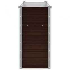 Letto Rialzato Giardino Marrone 100x40x77 Cm In Acciaio Zincato 10 Letto Rialzato Giardino Marrone 100x40x77 Cm In Acciaio Zincato -Garden Home letto rialzato giardino marrone 100x40x77 cm in acciaio zincato 3