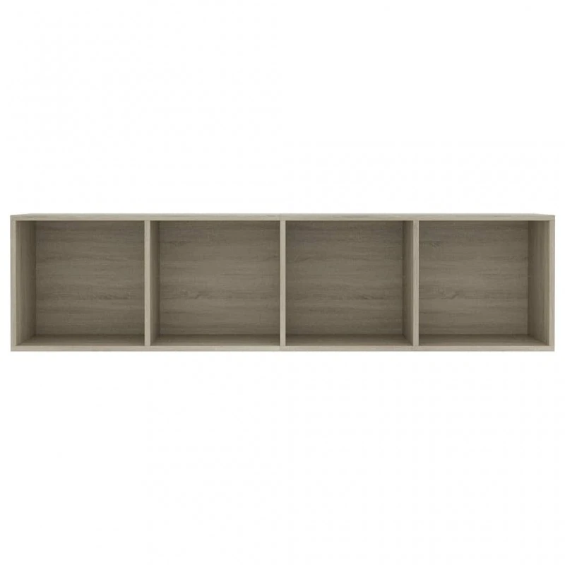 Libreria/Mobile TV Rovere Sonoma 143x30x36 Cm 6 Libreria/Mobile TV Rovere Sonoma 143x30x36 Cm - immagine 6