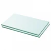 Mensole In Vetro Trasparente 2 Pz 30x12cm -Garden Home mensole in vetro trasparente 2 pz 30x12cm