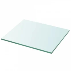 Mensole In Vetro Trasparente 2 Pz 30x20 Cm -Garden Home mensole in vetro trasparente 2 pz 30x20 cm 1