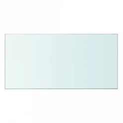 Mensole In Vetro Trasparente 2 Pz 60x30 Cm -Garden Home mensole in vetro trasparente 2 pz 60x30 cm 2