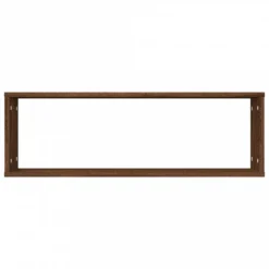 Mensole Muro Cubo 2 Rovere Marrone 80x15x26,5 Legno Multistrato -Garden Home mensole muro cubo 2 rovere marrone 80x15x265 legno multistrato 5