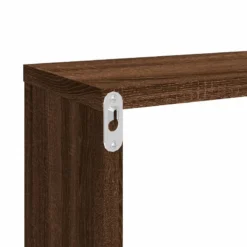 Mensole Muro Cubo 2 Rovere Marrone 80x15x26,5 Legno Multistrato -Garden Home mensole muro cubo 2 rovere marrone 80x15x265 legno multistrato 7