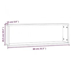 Mensole Parete Cubo 2 Rovere Fumo 80x15x26,5 Legno Multistrato 17 Mensole Parete Cubo 2 Rovere Fumo 80x15x26,5 Legno Multistrato -Garden Home mensole parete cubo 2 rovere fumo 80x15x265 legno multistrato 8