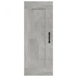 Mobile Pensile Grigio Cemento 35x34x90 Cm In Legno Multistrato -Garden Home mobile pensile grigio cemento 35x34x90 cm in legno multistrato 4