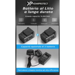 Motosega Argon 4 Profi A Batteria Con Lubrificazione Catena -Garden Home motosega argon 4 profi a batteria con lubrificazione catena 10