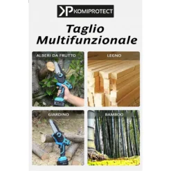 Motosega Argon 4 Profi A Batteria Con Lubrificazione Catena -Garden Home motosega argon 4 profi a batteria con lubrificazione catena 4