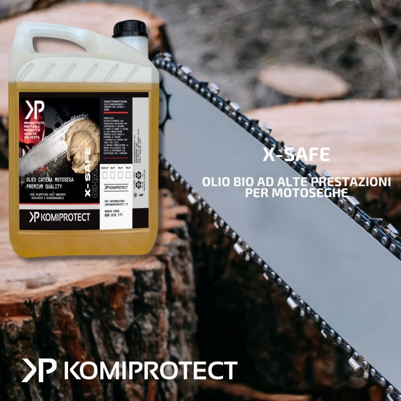Olio Per Catene Motoseghe X-SAFE X 5 Lt 2 Olio Per Catene Motoseghe X-SAFE X 5 Lt - immagine 2