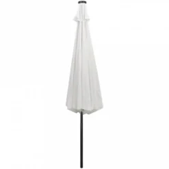 Ombrellone A Sbalzo A LED 3 M Bianco Sabbia 12 Ombrellone A Sbalzo A LED 3 M Bianco Sabbia -Garden Home ombrellone a sbalzo a led 3 m bianco sabbia 3