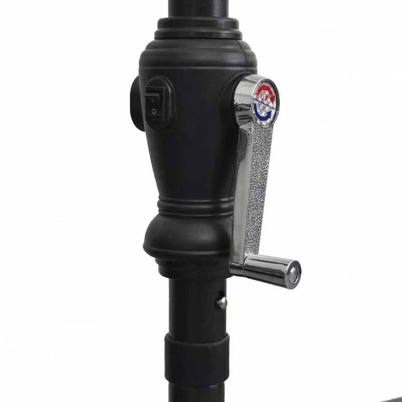 Ombrellone A Sbalzo A LED 3 M Bianco Sabbia 8 Ombrellone A Sbalzo A LED 3 M Bianco Sabbia - immagine 8