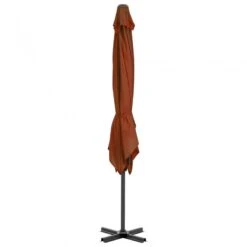 Ombrellone A Sbalzo Con Palo In Alluminio 250x250 Cm Terracotta 10 Ombrellone A Sbalzo Con Palo In Alluminio 250x250 Cm Terracotta -Garden Home ombrellone a sbalzo con palo in alluminio 250x250 cm terracotta 2
