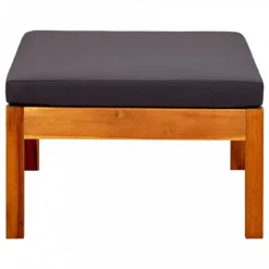 Panca Giardino Con Baldacchino E Poggiapiedi Massello Di Acacia -Garden Home panca giardino con baldacchino e poggiapiedi massello di acacia 7