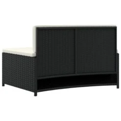 Panche Per Spa Con Cuscini 2 Pz In Polyrattan Nero 15 Panche Per Spa Con Cuscini 2 Pz In Polyrattan Nero -Garden Home panche per spa con cuscini 2 pz in polyrattan nero 6