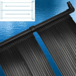 Pannelli Solari Per Riscaldamento Piscina Set 2 Pz -Garden Home pannelli solari per riscaldamento piscina set 2 pz 1