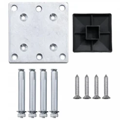 Pannello Di Recinzione In WPC 175x105 Cm Nero -Garden Home pannello di recinzione in wpc 175x105 cm nero 6