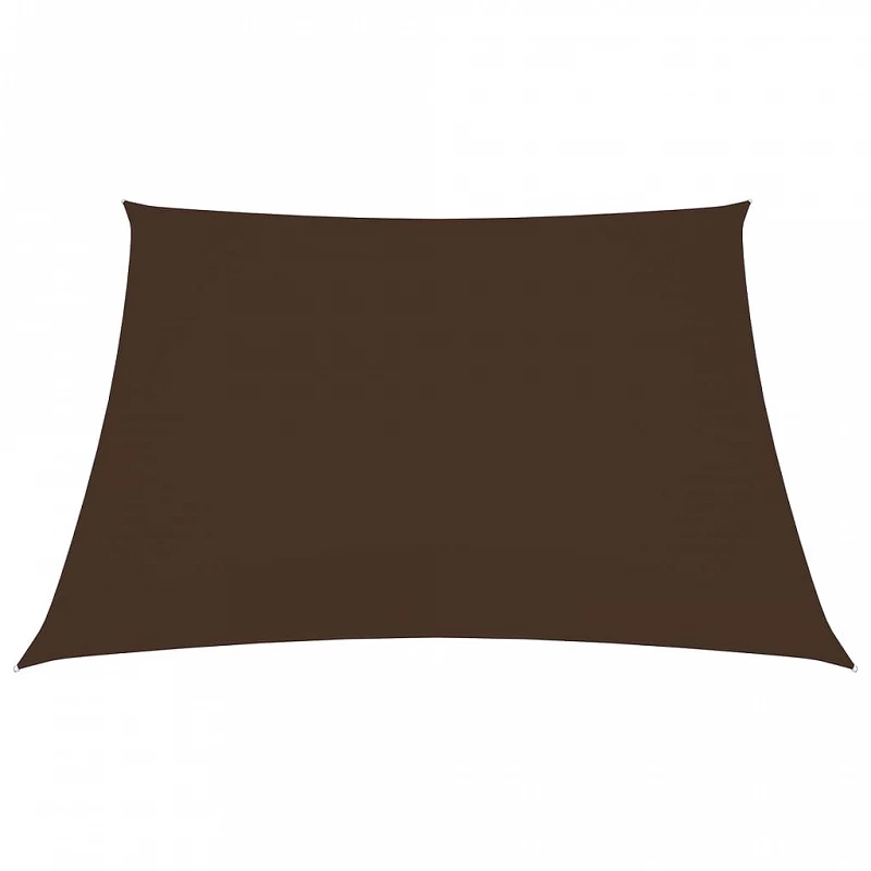 Parasole A Vela In Tela Oxford Quadrata 7x7 M Marrone 2 Parasole A Vela In Tela Oxford Quadrata 7x7 M Marrone - immagine 2