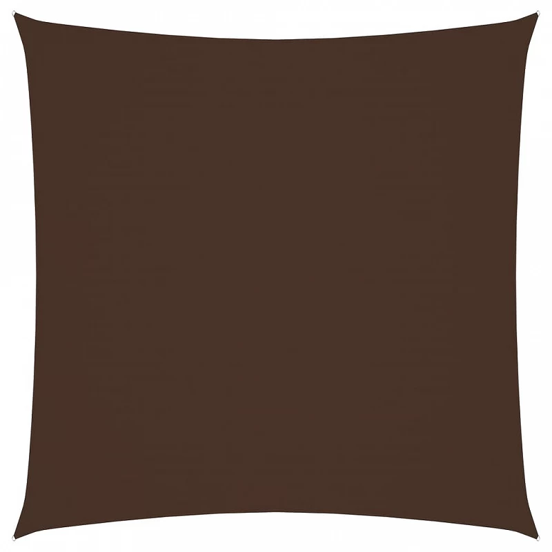 Parasole A Vela In Tela Oxford Quadrata 7x7 M Marrone 1 Parasole A Vela In Tela Oxford Quadrata 7x7 M Marrone