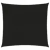 Parasole A Vela In Tela Oxford Quadrata 7x7 M Nero -Garden Home parasole a vela in tela oxford quadrata 7x7 m nero