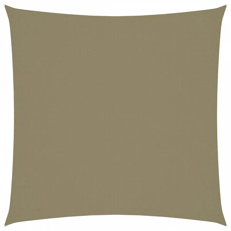 Parasole A Vela In Tela Oxford Quadrato 3x3 M Beige 1 Parasole A Vela In Tela Oxford Quadrato 3x3 M Beige