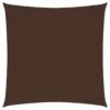 Parasole A Vela In Tela Oxford Quadrato 3x3 M Marrone -Garden Home parasole a vela in tela oxford quadrato 3x3 m marrone