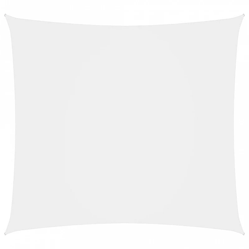 Parasole A Vela In Tela Oxford Quadrato 4,5x4,5 M Bianco 1 Parasole A Vela In Tela Oxford Quadrato 4,5x4,5 M Bianco