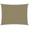 Parasole A Vela Oxford Rettangolare 2,5x4 M Beige 10 Parasole A Vela Oxford Rettangolare 2,5x4 M Beige -Garden Home parasole a vela oxford rettangolare 25x4 m beige