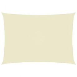 Parasole A Vela Oxford Rettangolare 2,5x4 M Crema