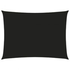 Parasole A Vela Oxford Rettangolare 2,5x4 M Nero