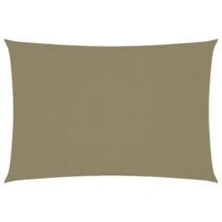 Parasole A Vela Oxford Rettangolare 2,5x4,5 M Beige