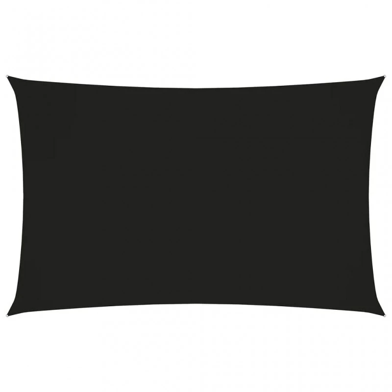 Parasole A Vela Oxford Rettangolare 2x5 M Nero 1 Parasole A Vela Oxford Rettangolare 2x5 M Nero