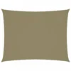 Parasole A Vela Oxford Rettangolare 3,5x5 M Beige