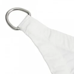 Parasole A Vela Oxford Rettangolare 3x5 M Bianco -Garden Home parasole a vela oxford rettangolare 3x5 m bianco 4