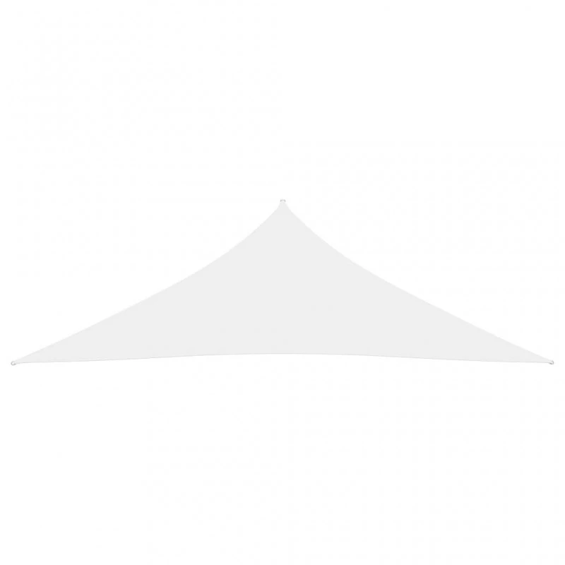 Parasole A Vela Oxford Triangolare 3,5x3,5x4,9 M Bianco 2 Parasole A Vela Oxford Triangolare 3,5x3,5x4,9 M Bianco - immagine 2