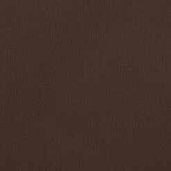 Parasole A Vela Oxford Triangolare 3,5x3,5x4,9 M Marrone -Garden Home parasole a vela oxford triangolare 35x35x49 m marrone 3