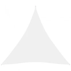 Parasole A Vela Oxford Triangolare 3x3x3 M Bianco