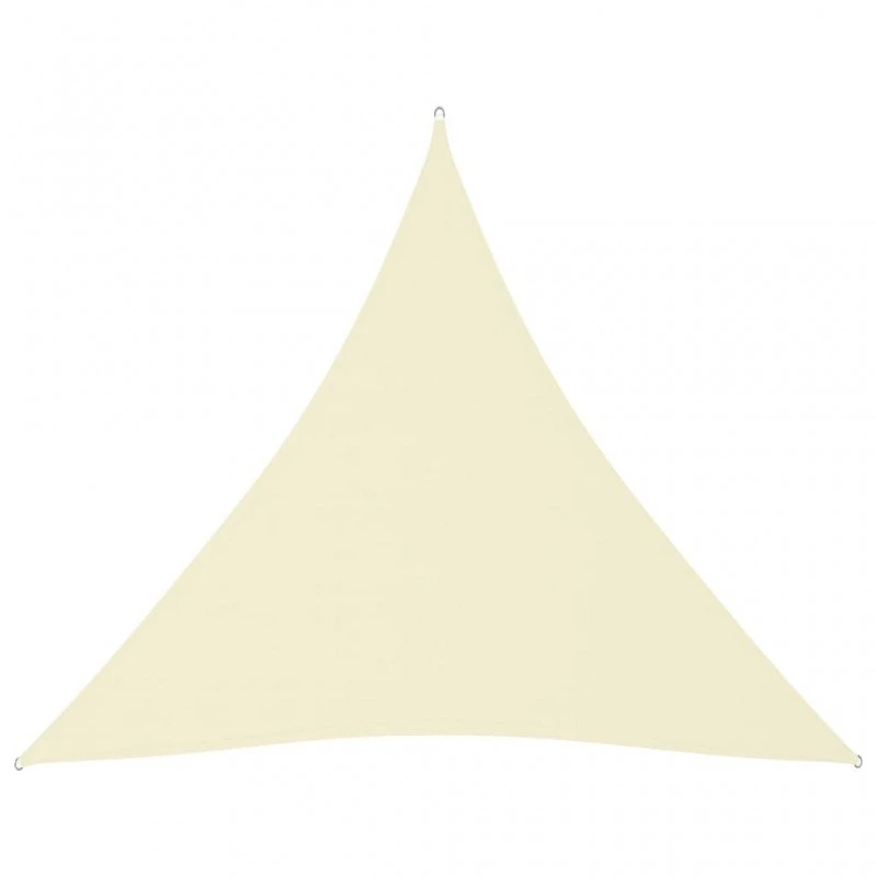 Parasole A Vela Oxford Triangolare 3x3x3 M Crema 1 Parasole A Vela Oxford Triangolare 3x3x3 M Crema