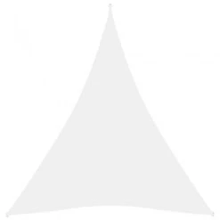 Parasole A Vela Oxford Triangolare 3x4x4 M Bianco