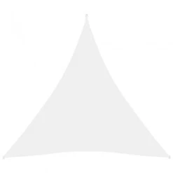 Parasole A Vela Oxford Triangolare 5x5x5 M Bianco